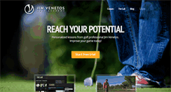 Desktop Screenshot of jimvenetosgolfacademy.com